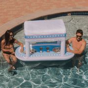 4th of July Red, White and Blue Inflatable Floating Cabana Bar